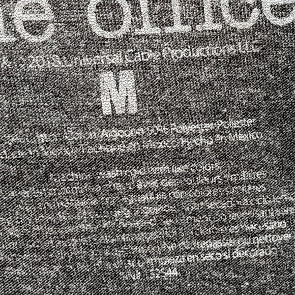 The Office TV Show Mens Graphic Dunder Mifflin Paper Company T-Shirt Grey Size M - Picture 6 of 6